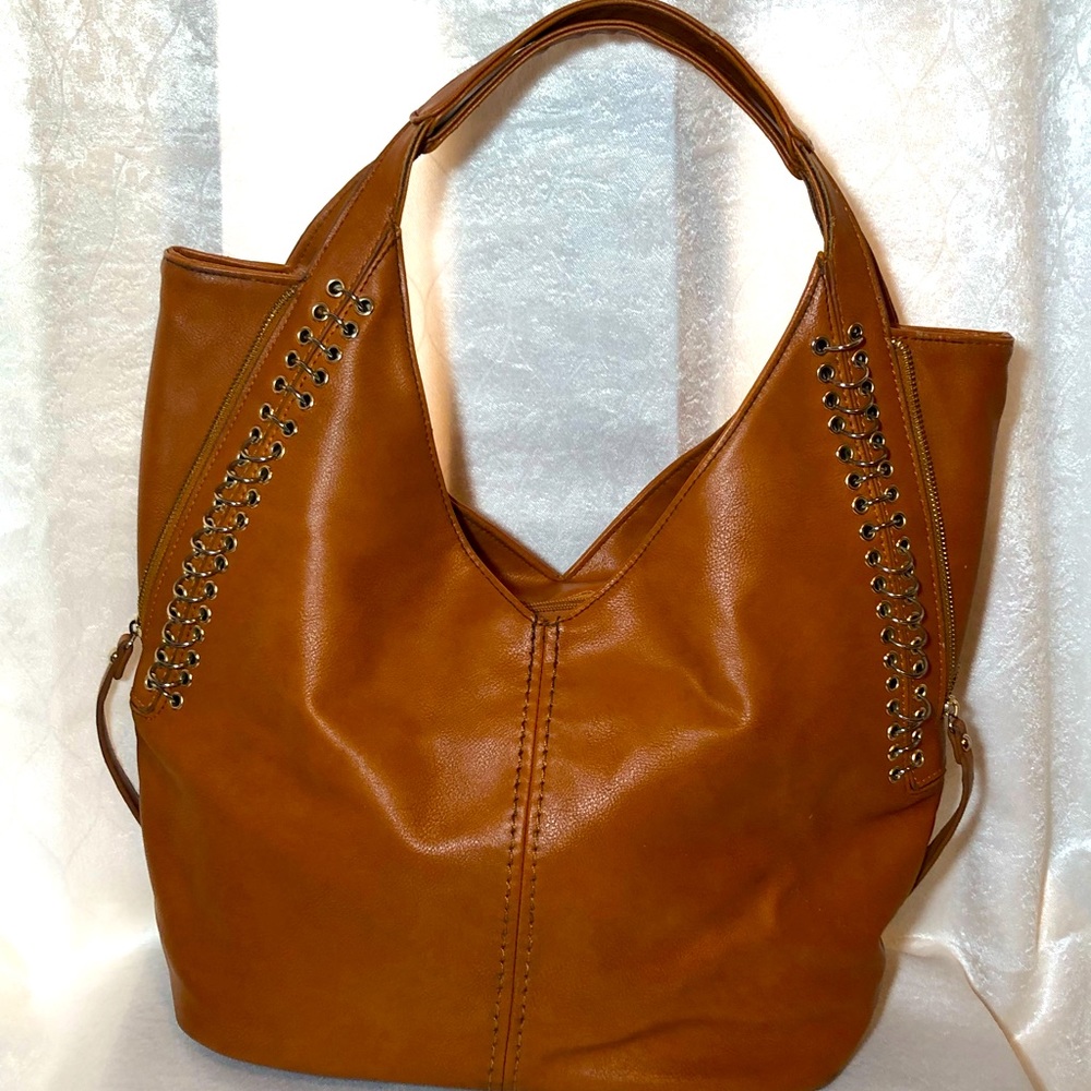 IMOSHION Vegan Leather Hobo Bag